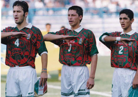 National Mexico 1997 Away Retro Jersey