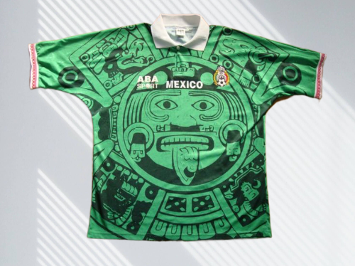 National Mexico 1998 Azteca Home Retro Jersey