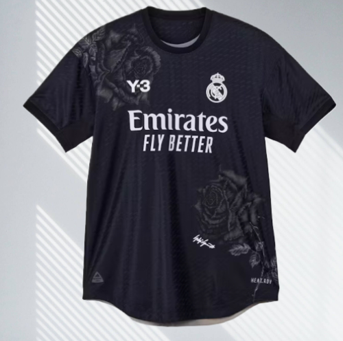 Real Madrid Y-3 2023/2024 Fourth Black Jersey