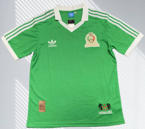 National Mexico 1986 WC Retro Jersey