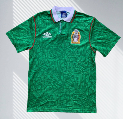 National Mexico 1994 WC Retro Jersey