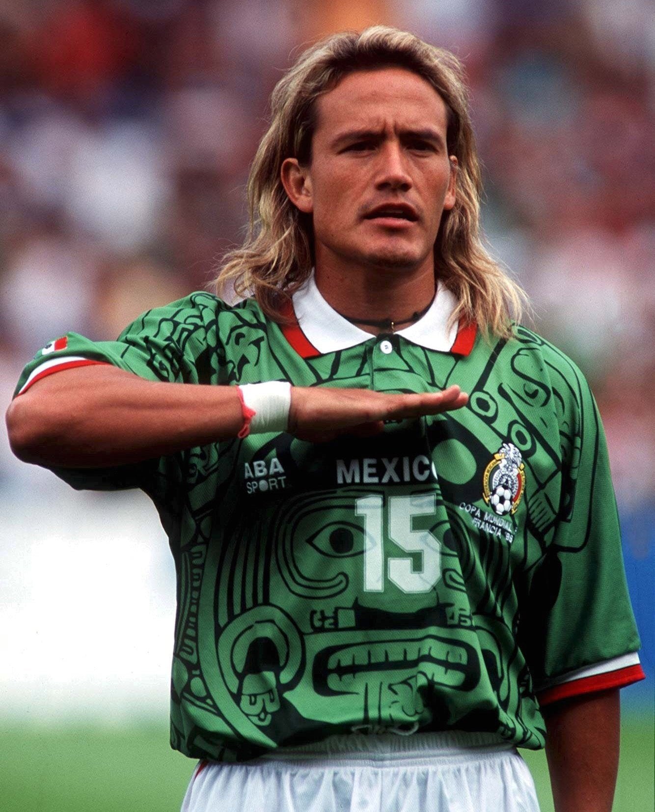 National Mexico 1998 Azteca Home Retro Jersey