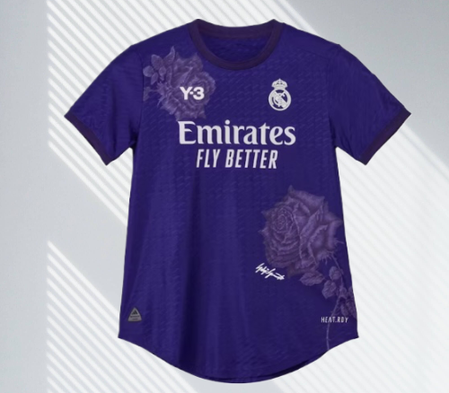 Real Madrid Y-3 2023/2024 Fourth Purple Jersey