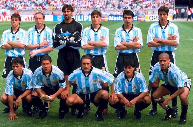 Argentina World Cup 1998 Jersey