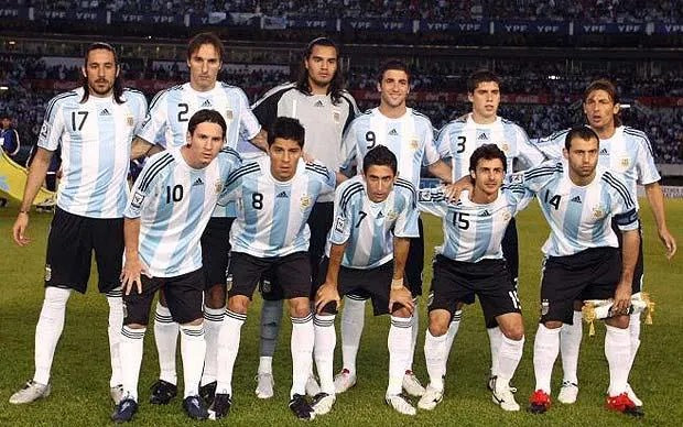 Argentina World Cup 2010 jersey