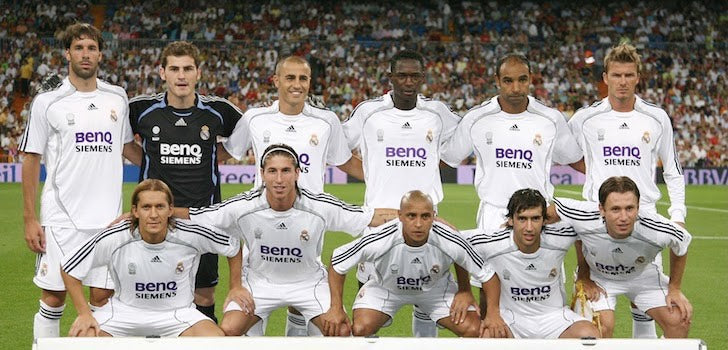 Real Madrid 2006/2007 Retro Home Jersey