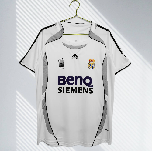 Real Madrid 2006/2007 Retro Home Jersey