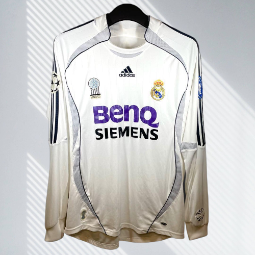 Real Madrid 2006/2007 Retro Home Jersey