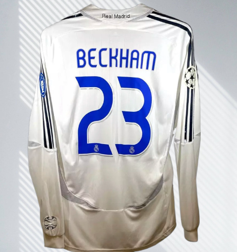 Real Madrid 2006/2007 Retro Home Jersey