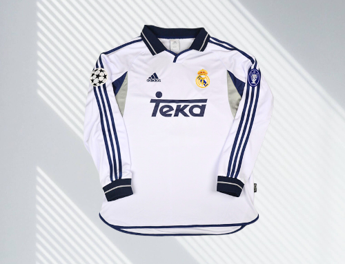 Real Madrid 2000/2001 Home Jersey