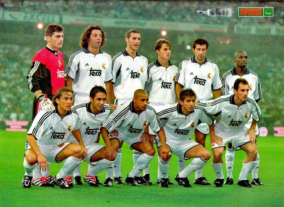 Real Madrid 2000/2001 Home Jersey