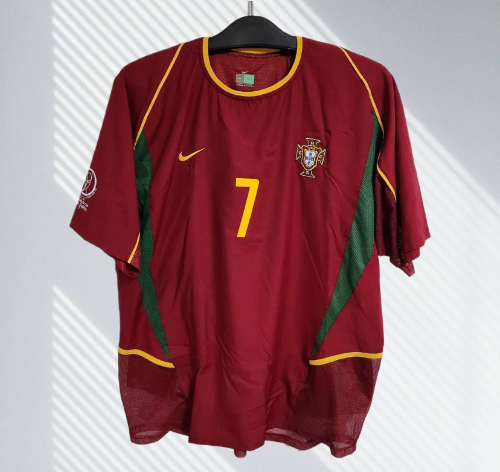 Portugal Home 2002 Retro Jersey