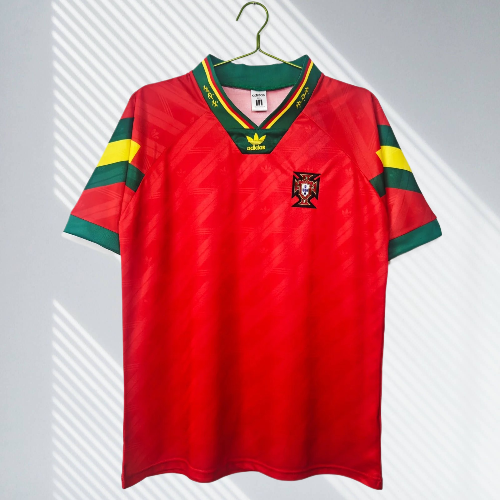 Portugal Home 1992 Retro Jersey