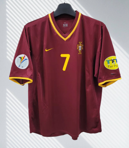 Portugal Home Euro 2000 Jersey