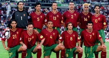 Portugal Home Euro 2000 Jersey