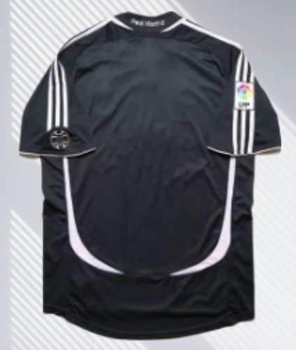 Real Madrid 2006/2007 retro Black Jersey