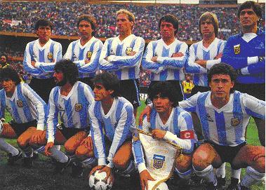 Argentina World cup 1985 Jersey