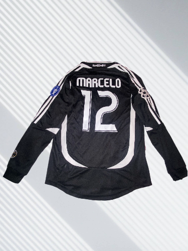 Real Madrid 2006/2007 retro Black Jersey