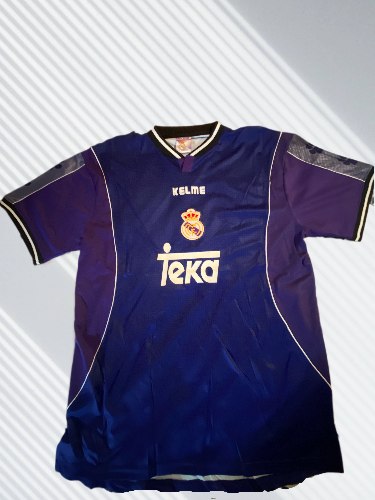 Real Madrid Iteka 1997-1998 Away Retro Jersey