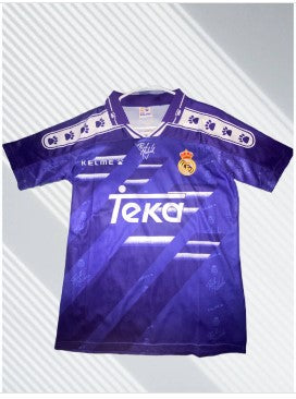 Real Madrid iteka kelme 94/96 away vintage jersey authentic